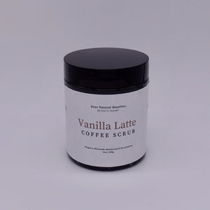 Vanilla Latte Coffee Scrub