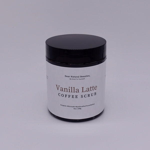 Vanilla Latte Coffee Scrub